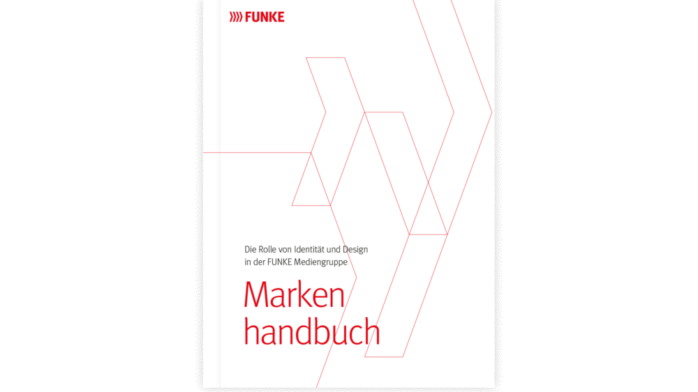 FUNKE Mediengruppe – Markenhandbuch – Cover – Illustration – Implementierung – Markenauftritt