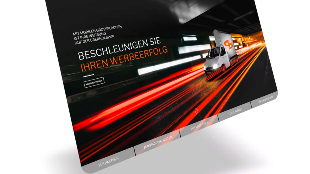 Wesselmann Werbung Corporate Design - Implementation Movie Brand Design Application