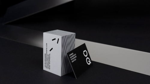 DominicQuambusch - Business equipment - Business card awarded Brand Identity