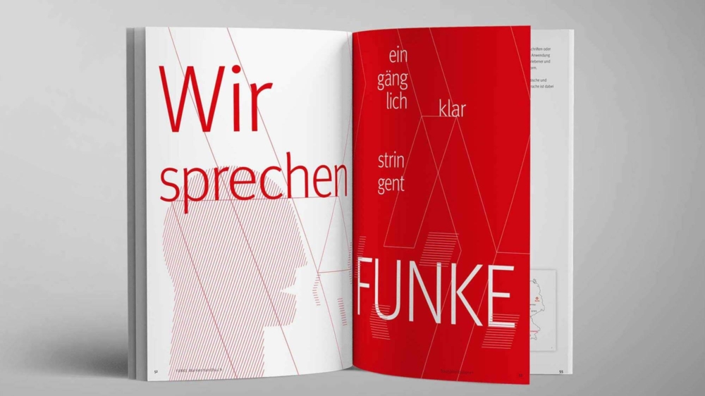 FUNKE Mediengruppe -Application Brand Manual Wir Sprechen Funke Orchestrated Appearance