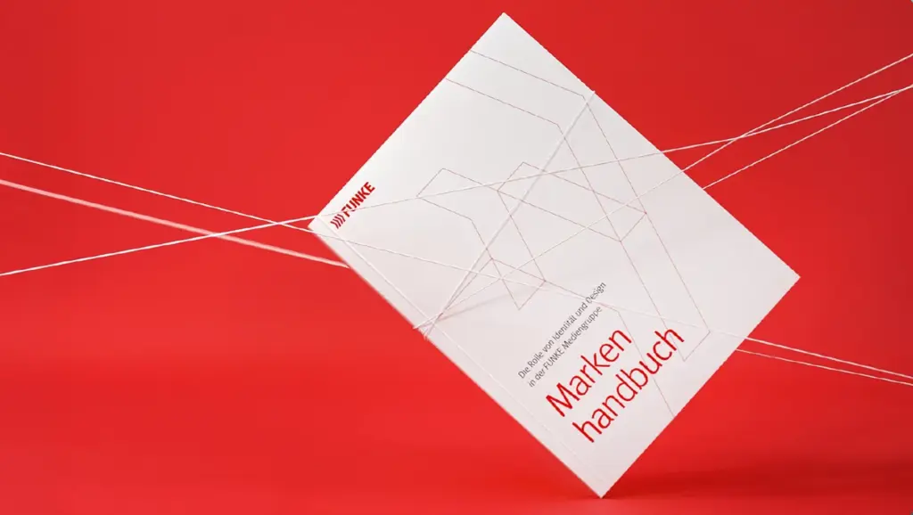 Markenimplementierung FUNKE Mediengruppe — Markenhandbuch zur Rolle von Identität und Design in der FUNKE MEdiengruppe.