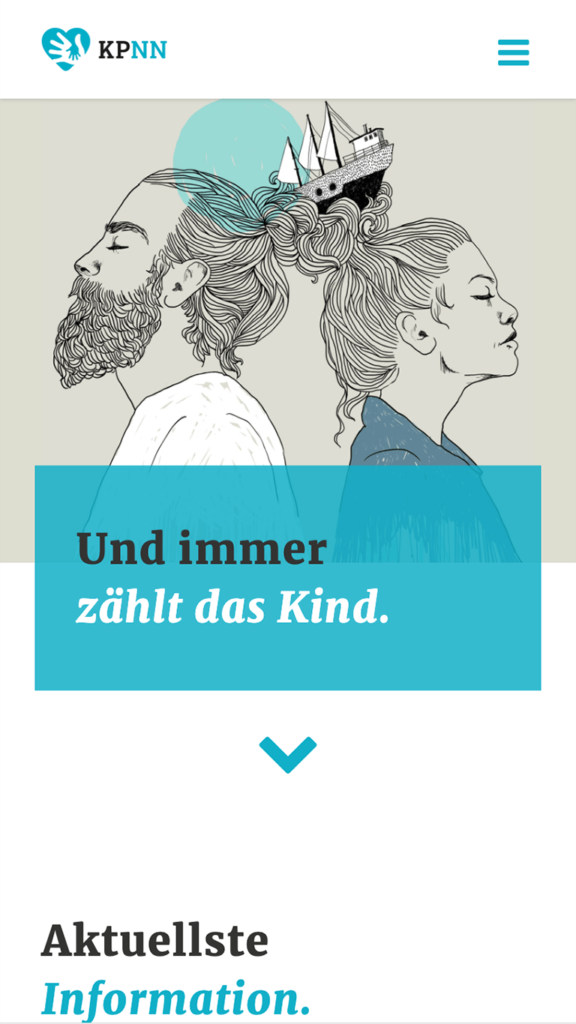 Kinderpalliativ – Netzwerk – Nordrhein – Mobile – Illustration – Papraemierte – Brand – Identity