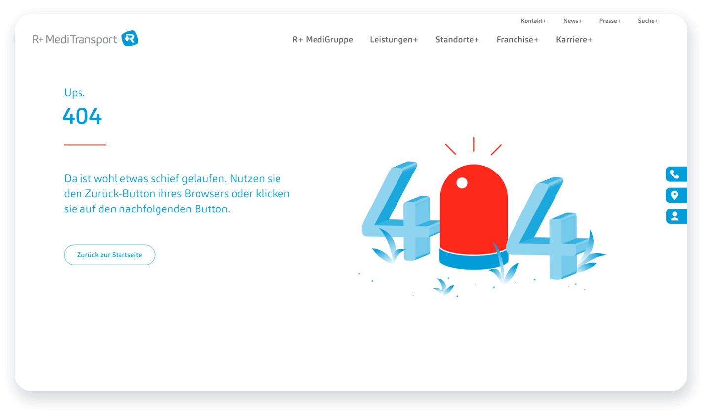 Corporate Design und Corporate Website der R+ MediGruppe – Gestaltungsparameter und Anwendung – CRENEO Designagentur aus Düsseldorf
