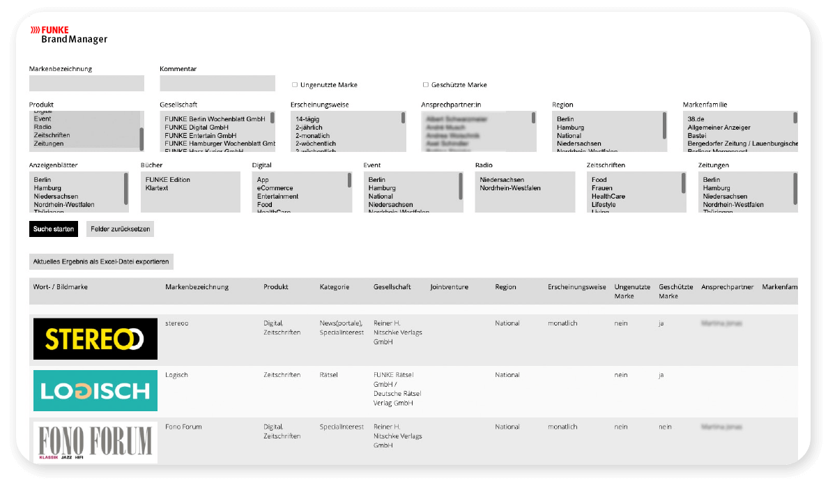 FUNKE BrandManager
